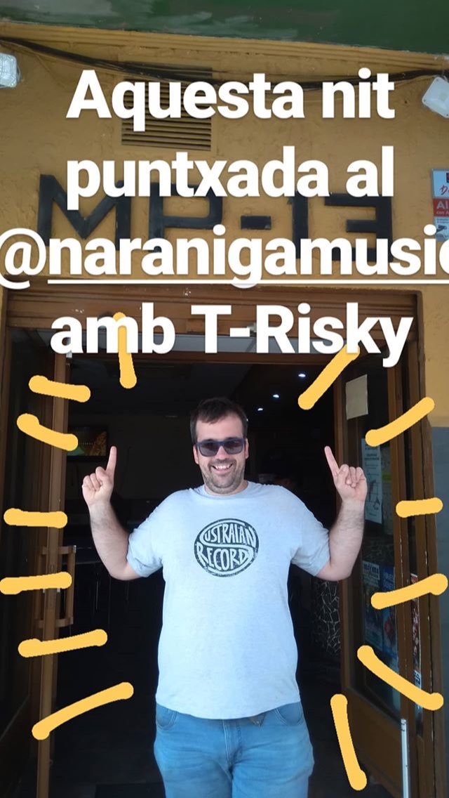 Ets a Borriana? @trisketonni ara mateix al <a href="/naranigamusic/">naraniga</a>!
#iruñeaNOLAinternazionala