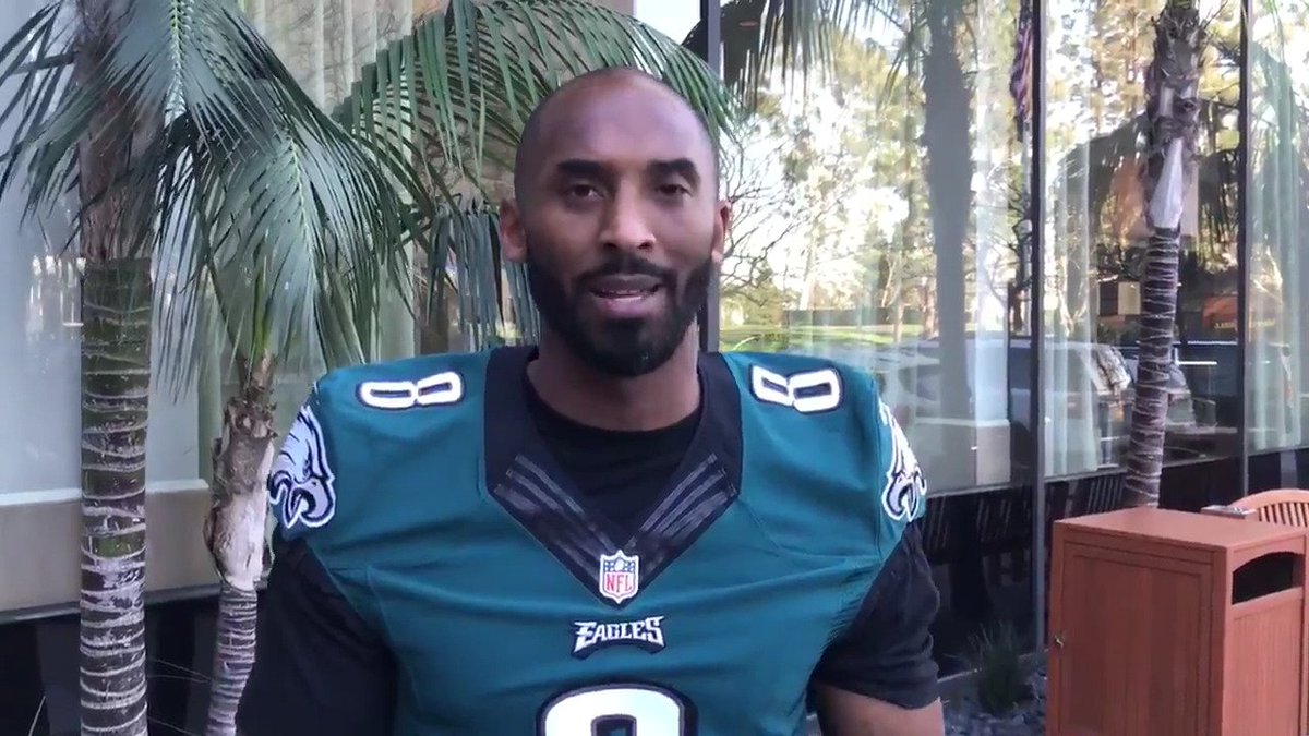 Dez🐻 on Twitter: "RT @LakeShowYo: good luck Eagles! Win it for Kobe! 🦅🏆"