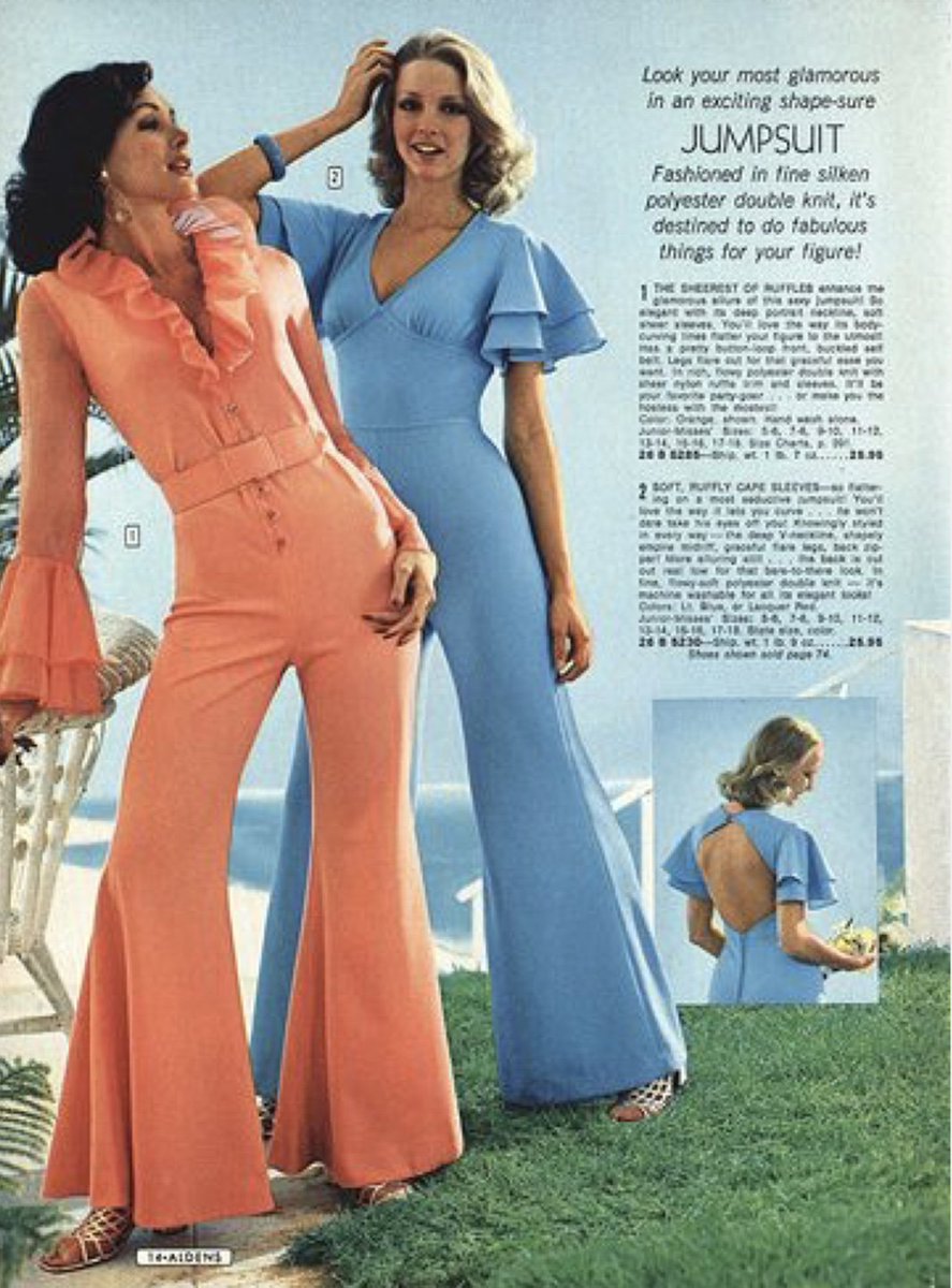 jumpsuit 70's fashion