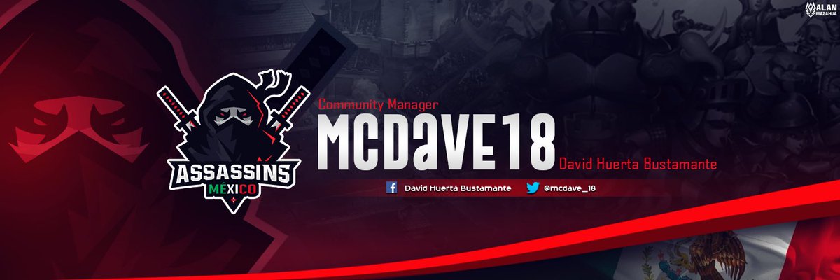 #CR | ANUNCIO (2/3)
Viene un excelente y experimentado manager el cual a logrado el crecimiento de muchos equipos con sus aportes.

Y ahora viene a darlo todo por que este gran proyecto crezca cada vez más.

El es nuestro Community Manager <a href="/McDave_18/">David Huerta B.</a>📈🇲🇽

#GoAssassinsMEX🇲🇽