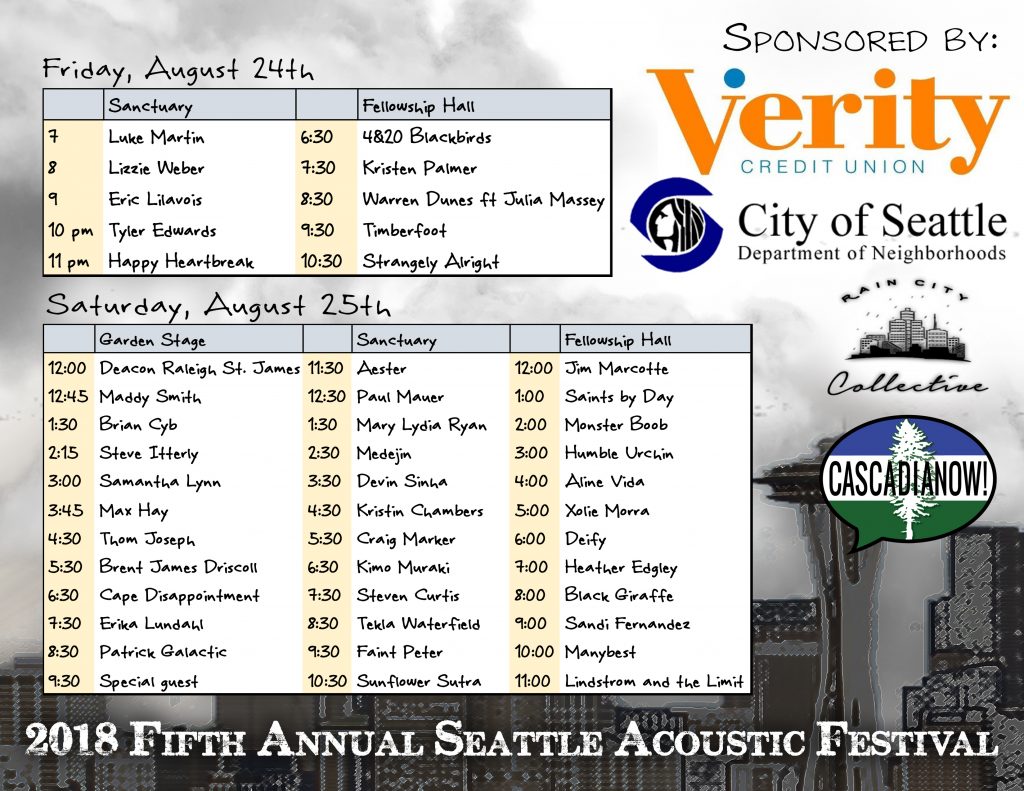 5th Annual Seattle Acoustic Festival Announces Lineup - bit.ly/2IUdBZd via <a href="/NW_Music_Scene/">NW Music Scene</a> #LiveMusicNorthwest <a href="/SeaAcousticFest/">Sea Acoustic Fest</a> #Seattle