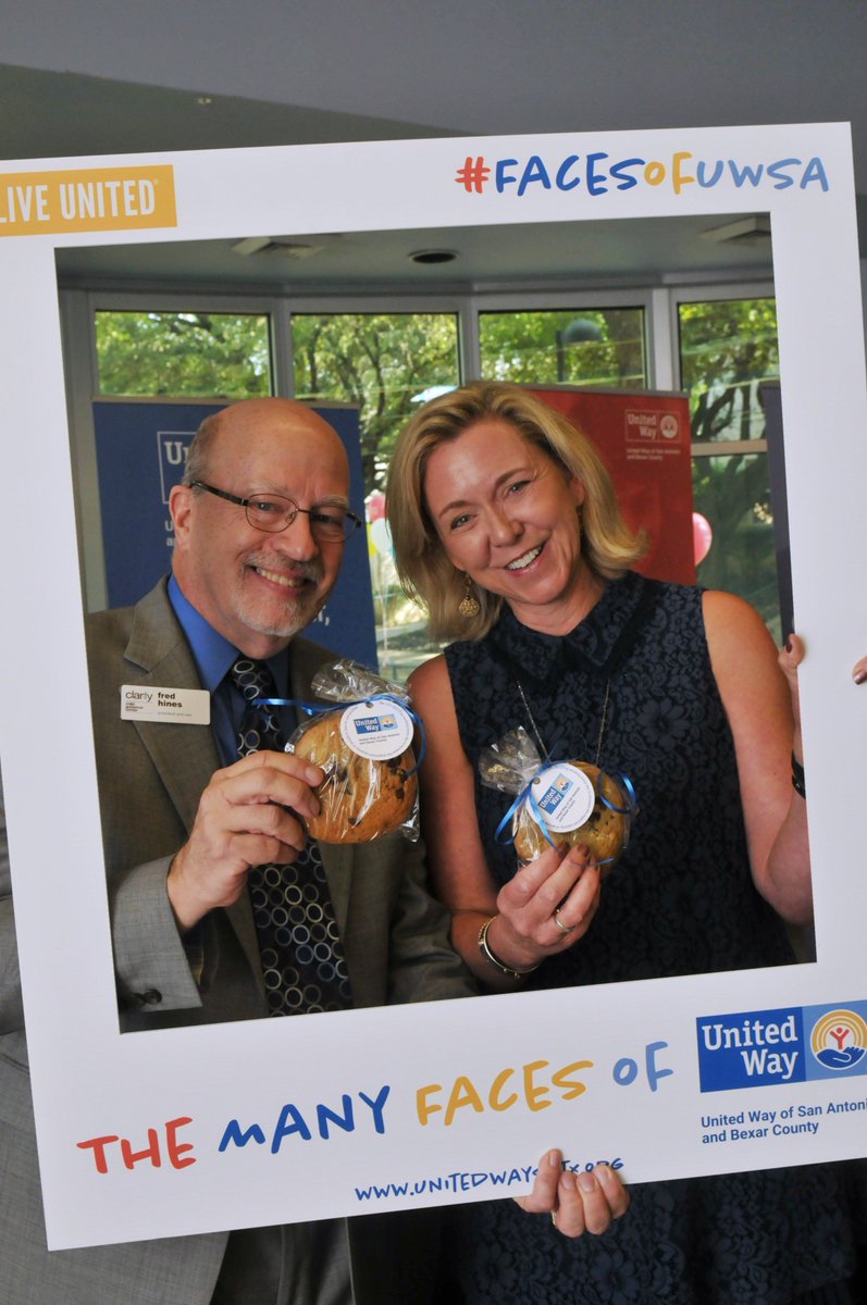 UnitedWaySATX's tweet photo. The #FacesofUWSA are popping up everywhere today! Join in the fun and download your own #FacesofUWSA frame to share #LiveUnitedSA https://t.co/gvPQi13l0J @claritycgc @CornerStoreKim https://t.co/GNVKoD3cMG