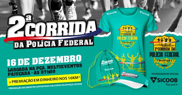 O evento, aberto ao público, acontecerá no dia 16/12/201
PF em Alagoas lança sua 2ª corrida de rua
primeiraedicao.com.br/noticia/2018/0…