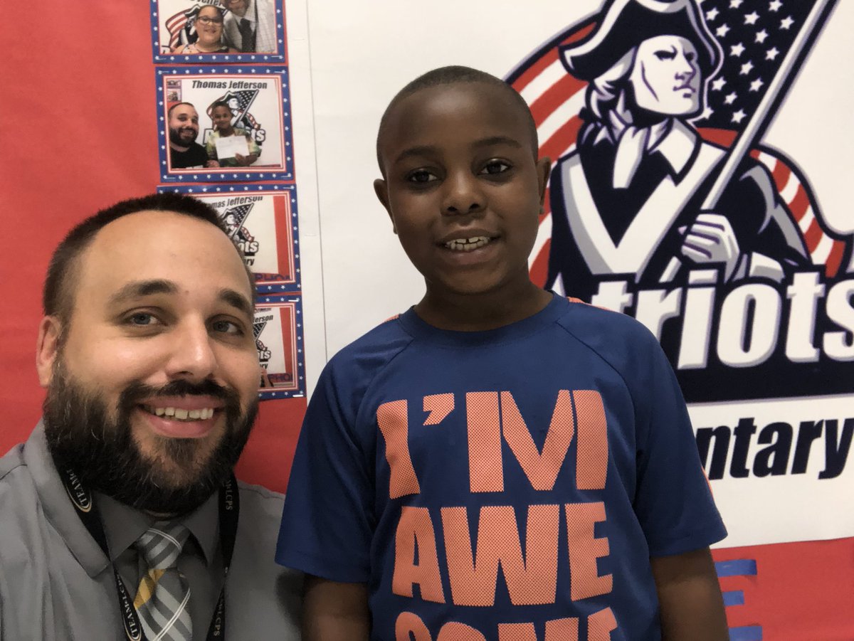 CleaverTJES's tweet photo. First Patriot to receive two positive referrals definitely earned himself a phone call today #OneDreamTJES #TeamLCPS https://t.co/PQ66yuLTPI
