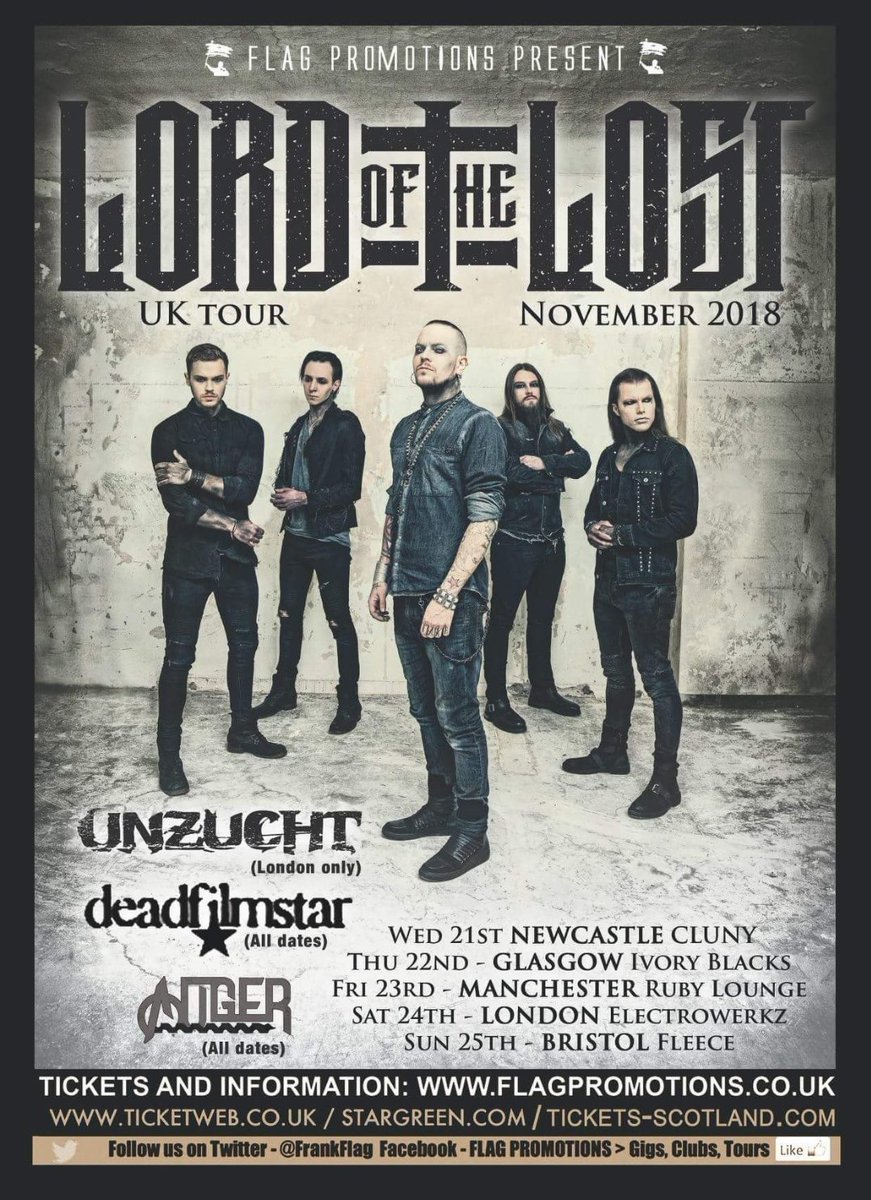 MGothicfox's tweet photo. The fantastic #auger are supporting the amazing #Lordofthelost on their UK tour😎 See them here first at The Musician Pub, Sunday 26th August, playing along with #arielmanikiandtheblackhalos &amp; #rainchildren, doors 8pm 😎 https://t.co/FHXNgMBZkq