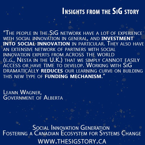 No one likes to talk about money, and funding, yet we all need help with it. #SIgeneration is here for that. We've got resources and ideas and we want to share them with you. Don't be shy! Join at thesigstory.ca #socialinnovation #funding #money #government