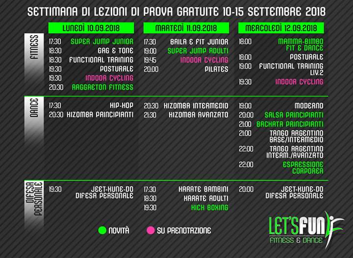letsfunasd's tweet image. #letsfun #timetable #orbassano
Per info e prenotazioni contatta la nostra segreteria al numero 3339204303, inviaci una mail al nostro indirizzo di posta elettronica letsfunorbassano@gmail.com o scrivici su Facebook!