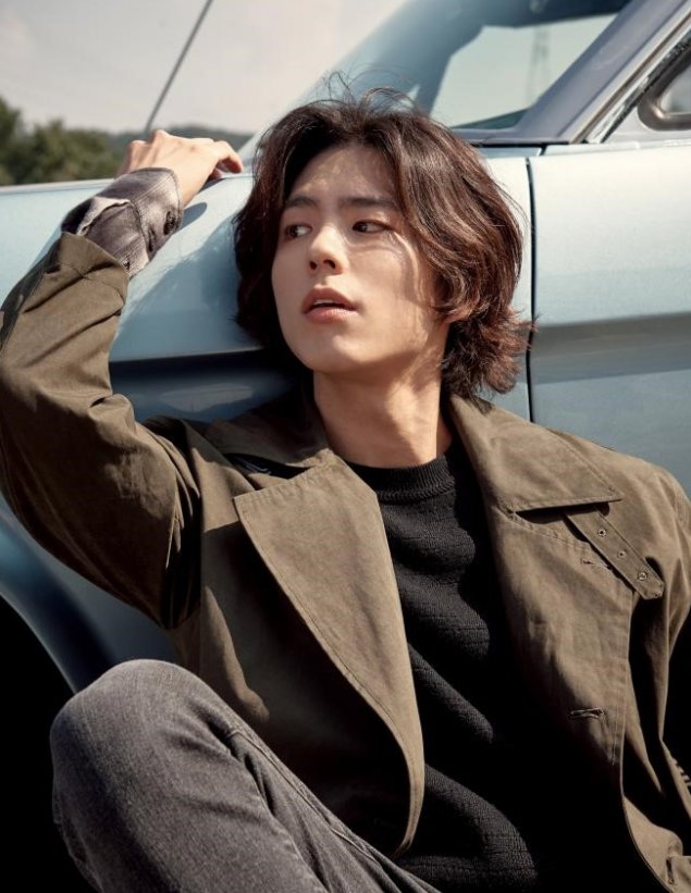 allkpop on X: Park Bo Gum is a total heartthrob with long hair in