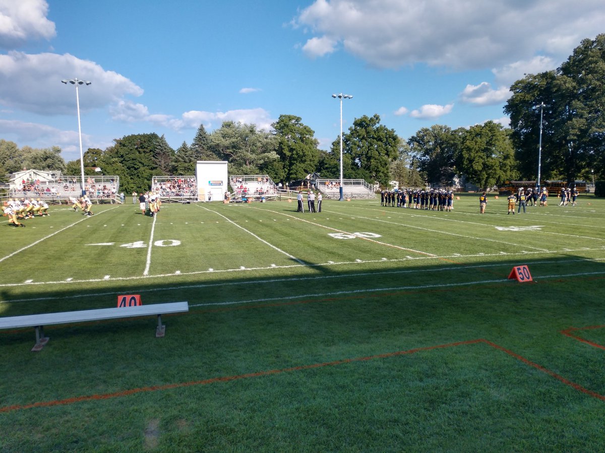 LauraHyatt83's tweet photo. Watching the first JV/Freshman football game of the new school year. #centralschoolisthecoolest #choosejoy #jjlsb @bridgitspielman  #68 go Trojans go https://t.co/TRPpmXw9FZ