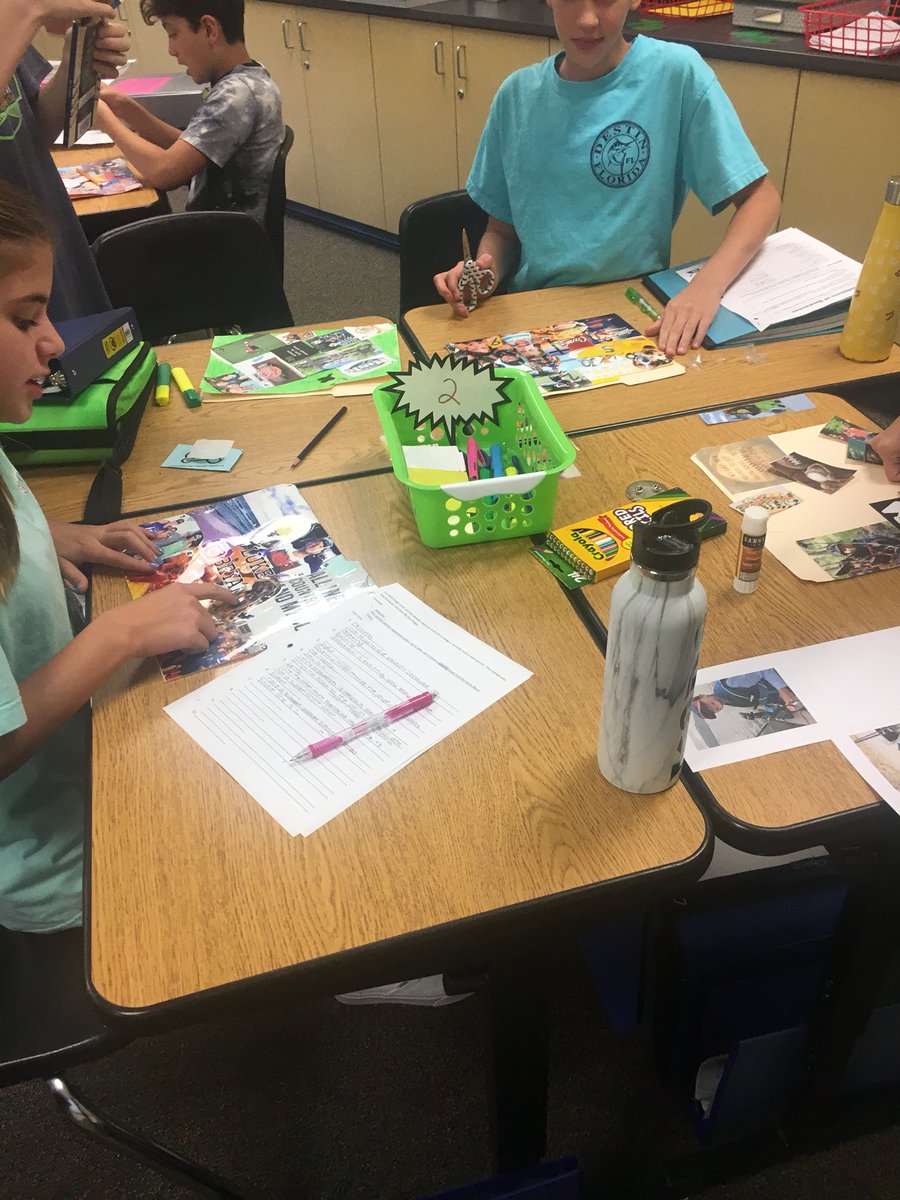 WestJM13's tweet photo. Learning about my students today as they prepare their bio folders for tomorrow. I have some really awesome and interesting kids! #HMSproud #FISDheroes #HuntMiddleSchool https://t.co/f18EO62A4D