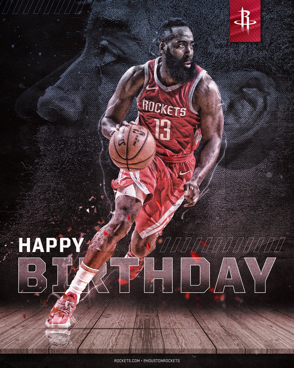 RT to wish the MVP @JHarden13 a Happy Birthday! π π