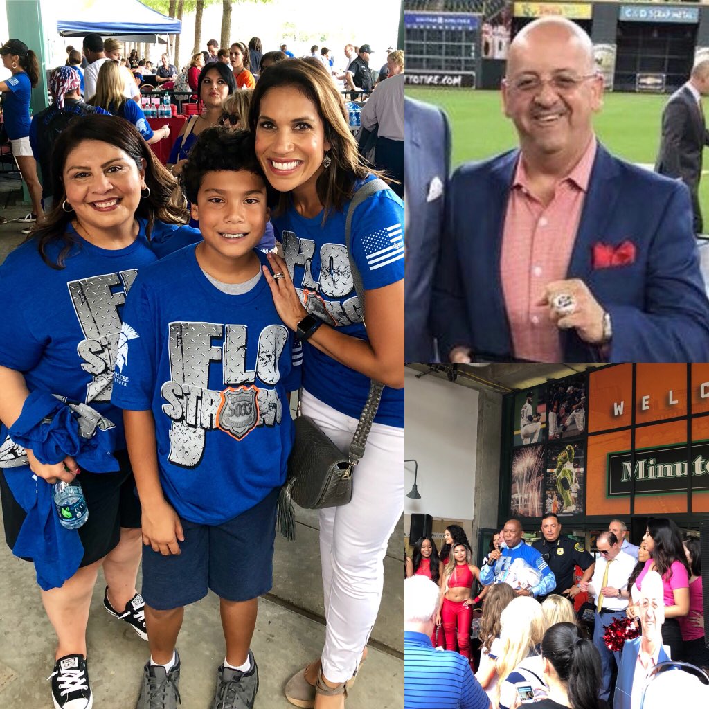 RachelMcN12News's tweet photo. What an incredible showing of love & support for #JerryFlores @MinuteMaidParks today! Please keep him in your prayers💙 Prayers for Jerry Flores AKA #Jflo @houstonpolice #JFloStrong 💪🏽 https://t.co/WgHP1Ul2oJ