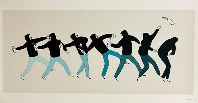 A new “old” print in stock, “Choreography” by <a href="/escif/">ESCIF</a>. Available at blacklinegallery.com ift.tt/2o3Y6B1