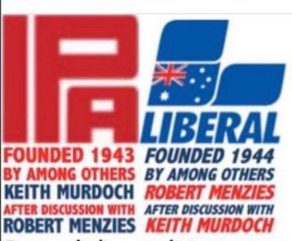writerbyter's tweet photo. @MitchThunder @davidbewart @dailytelegraph 💬The Murdoch’s have been destabilising Australian Gov’t since 1943.
#Libspill2 #auspol #AusElection2018 https://t.co/6G4nBXluMo