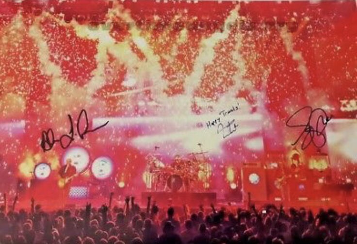 rushtheband's tweet photo. We signed a few things to help our friends at Overtime Angels charity raise some funds: https://t.co/p7XRZrgepi https://t.co/0d6onu6CGn