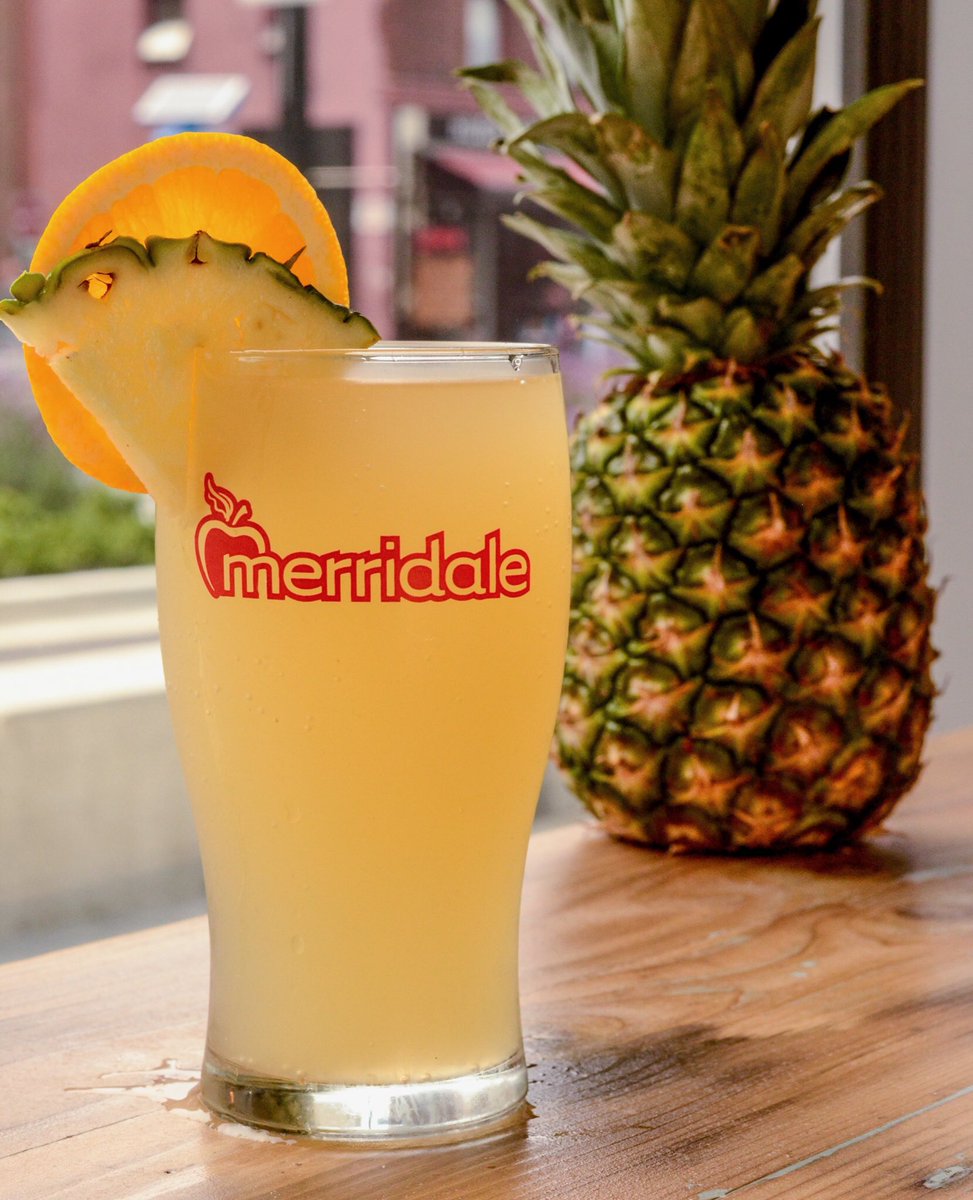 Pineapple | Orange | Guava 🍍🍊🍈
•
From <a href="/merridalecider/">Merridale</a> comes this absolutely delicious and refreshing summer cider. Can you think of a better drink to pair with an Indo-Pacific Cantina?? We can’t...
•
•
•
•
•
•
#cider #cobblehill #merridalecider #yyj #yyjeats #yyjfood