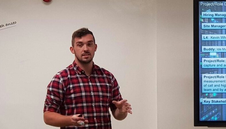 siobhandoyle2's tweet photo. It's time our grad interns return back to college. A super day listening to their final presentations talking about their individual experience of their time in DellEMC. It's been a pleasure to work with them all. #GenNextLimerick #limerickcampus #doyle10ed https://t.co/cZf5M8jTP4
