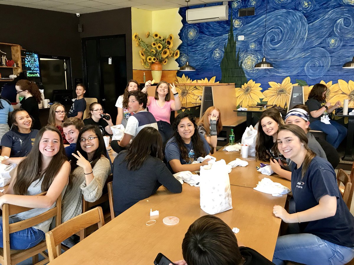 dchsart's tweet image. Awesome time with the Art Club today after school! @DCcougarnation