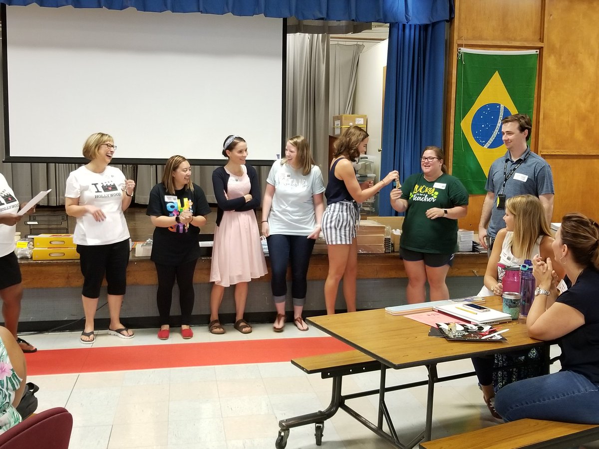 Welcoming our Carrollton staff to the premiere of a new year on the red carpet! #PGCPSProud