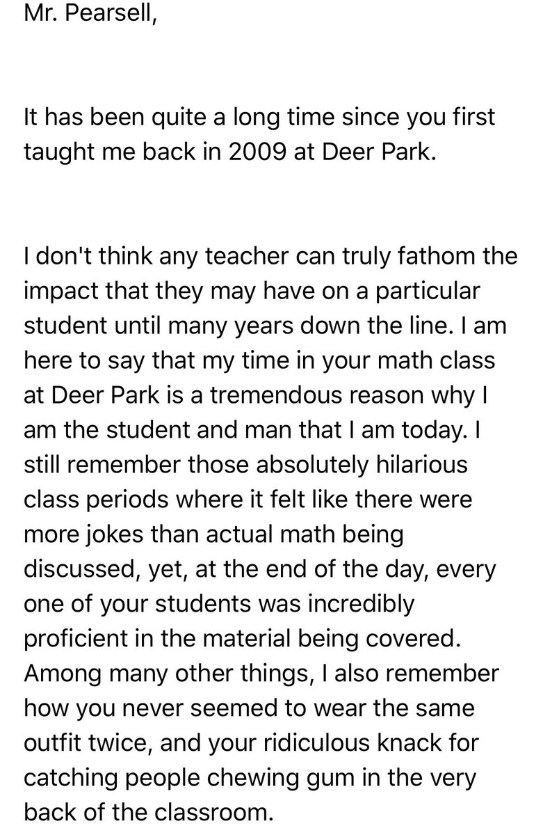MrPearsell's tweet photo. A former @DPMMSMagnet student currently attend Duke sent me an email. ABSOLUTELY SPEECHLESS!!! “Once you find your PASSION, you find your PURPOSE.” YoYo
@DrPenK @willbateszone3 @kmiller2706 @AFranklinBCPS
#ThisIsNotAJob
#honored https://t.co/DzUc7miLUD
