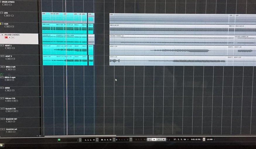 Kevin Rix (@robotrixie) on Twitter photo Jeez. Working modular performances into trailer music for <a href="/audiomachine/">Audiomachine</a> requires you to be an expert audio editor. 8 minute performance down to 2.5 minutes 😬 Luckily #cubase is an awesome editing platform! #modularsynth #epic #movietrailer #audiophile Jeez. Working modular performances into trailer music for <a href="/audiomachine/">Audiomachine</a> requires you to be an expert audio editor. 8 minute performance down to 2.5 minutes 😬 Luckily #cubase is an awesome editing platform! #modularsynth #epic #movietrailer #audiophile