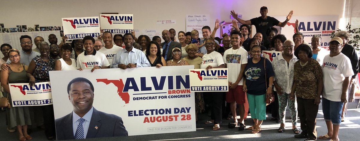 Alvin4Congress's tweet photo. Together We Can! #RallyForAlvin #AlvinForCongress #FL5 #FLDems https://t.co/IbYDvJ7sQ2