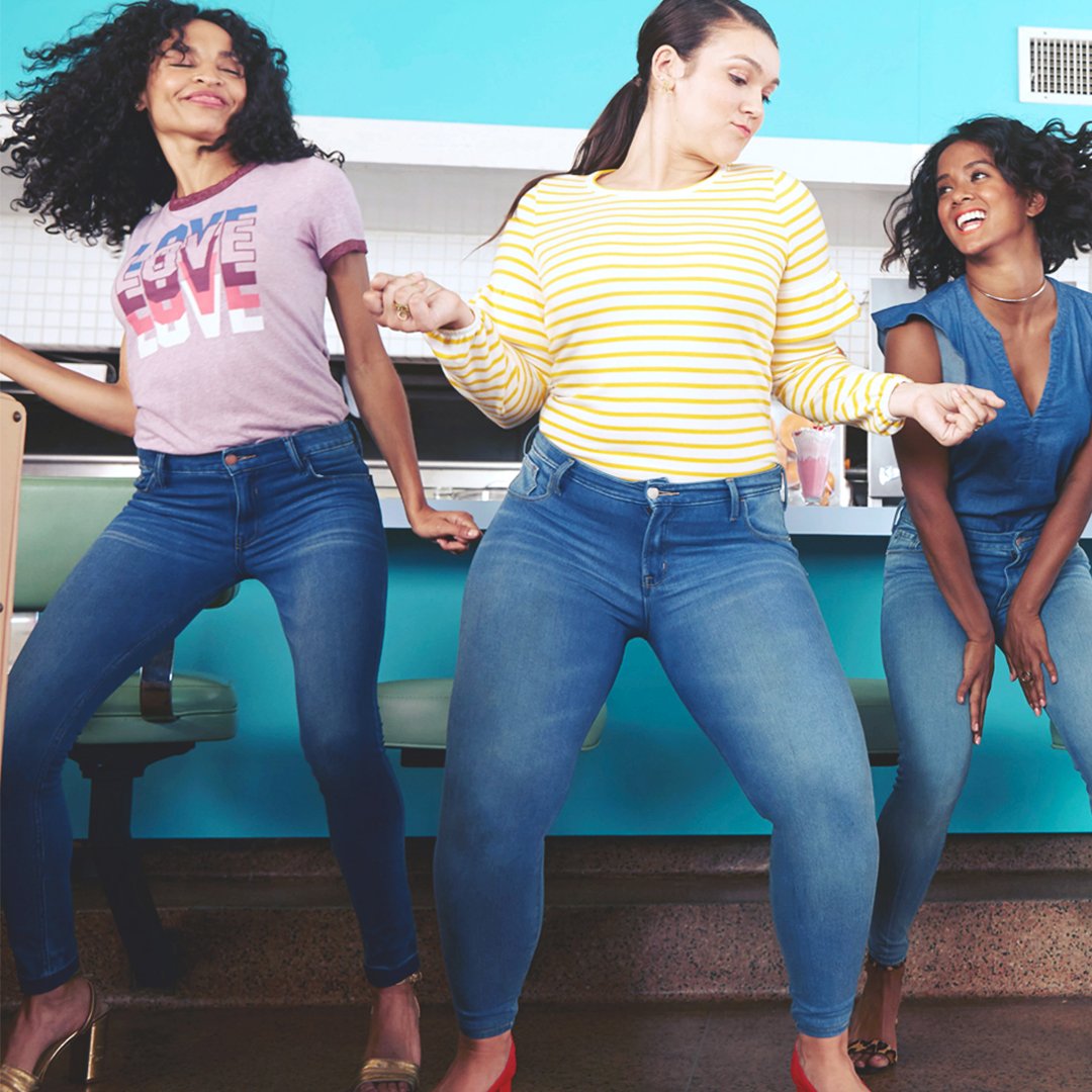 old navy commercial high rise jeans