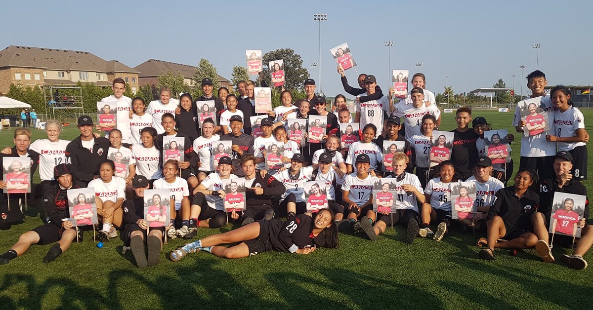 Both Team Canada are heading into semis tomorrow!
#TCM vs France at 9am
#TCW vs Colombia at 11am 
#road2gold #teamcanada #wjuc2018