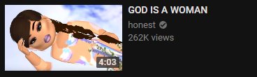 UVYouTube's tweet photo. | GOD IS S WOMAN  by Camila Angeles|

★★★★☆ https://t.co/Kqh8QU3DyV