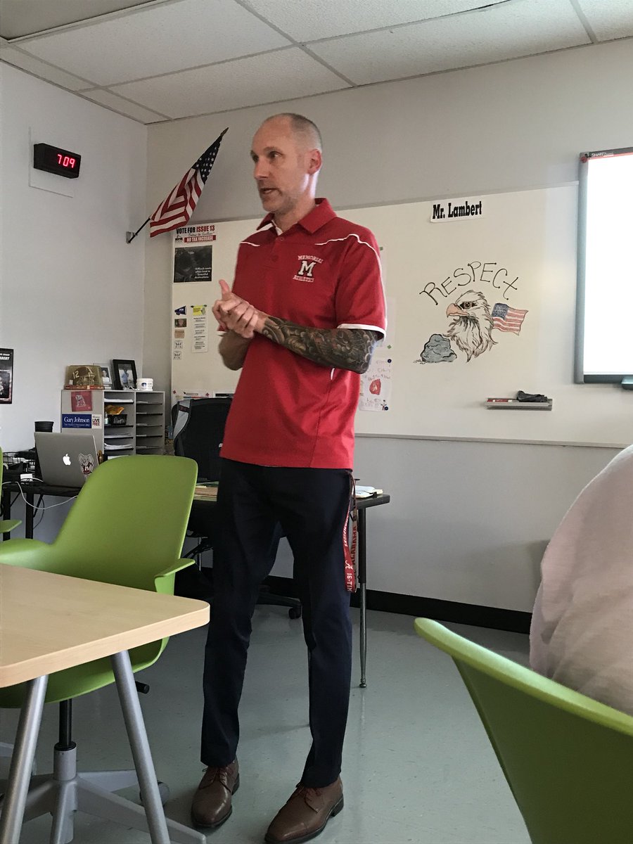 Meet the teacher night with @LambertScience