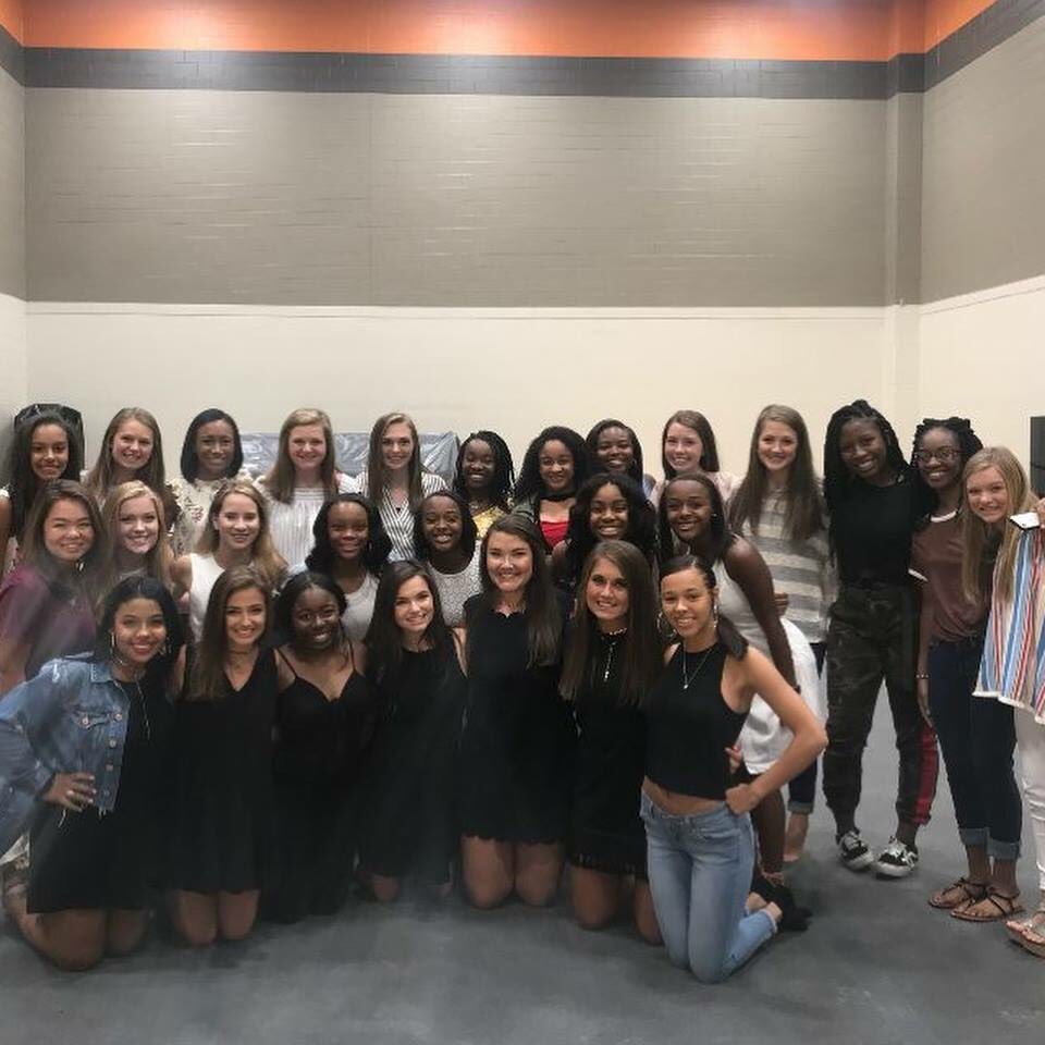 Loved getting to meet these ladies! Thank you Austin High Cheer for allowing me to come and share popsicles and the Word with you today #getheartsmart #walkinwisdom #prov4 #FCAstrong