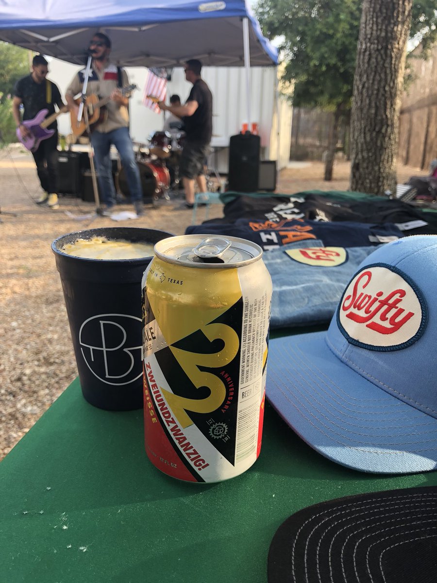 RealAleAustin's tweet image. Texas summers are a whole lot better with great live music and cold Real Ale! Come party with us at The Brewers Table and enjoy brats, beers, free swag from 5-8! Bocce Ball and Corn Hole also include free hi fives!