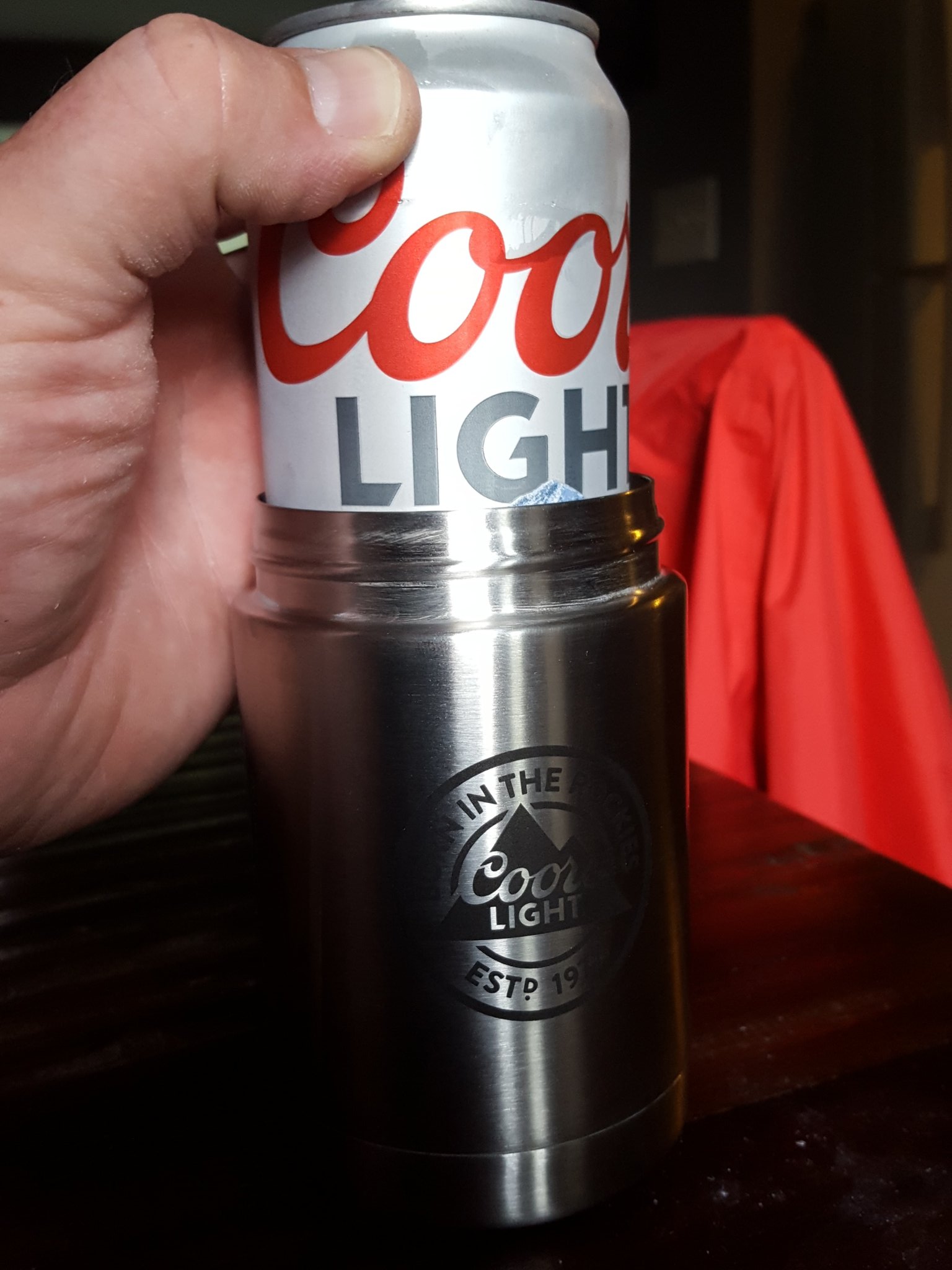 Matthiäs Ebbe™ on X: So I collected @CoorsLight promo codes and got a  @YETICoolers can koozie. Here's the issue, the koozie is for standard 12 oz  cans and Coors light cans are
