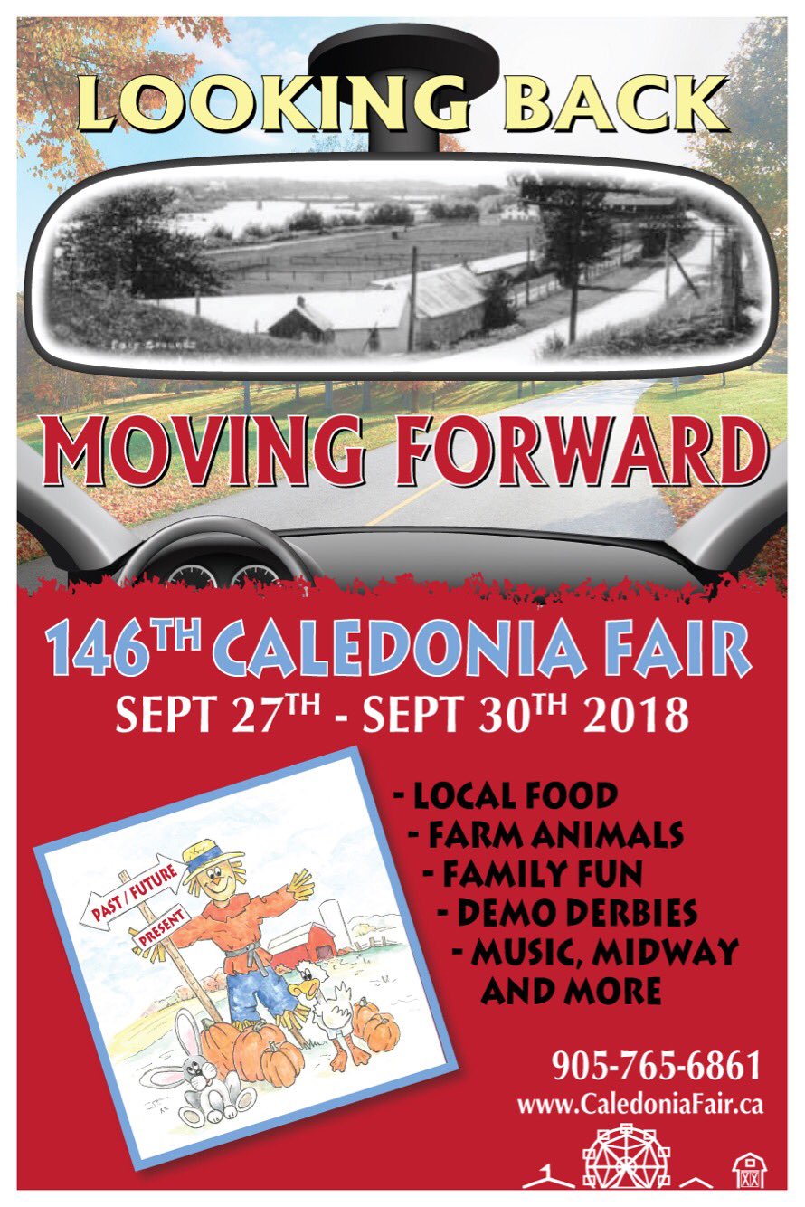 Caledonia Fair on Twitter "Join us from Sept 27th to Sept 30th for