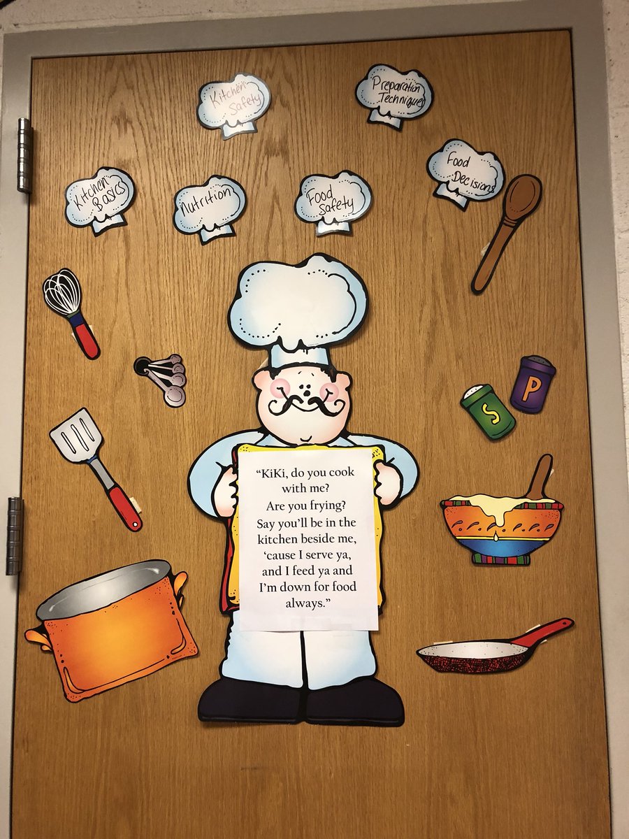 CulinaryWitman's tweet image. Kiki, are ya ready? Do ya love teaching? Let’s do this!! #lovemystudents #coolteacher #culinaryscience