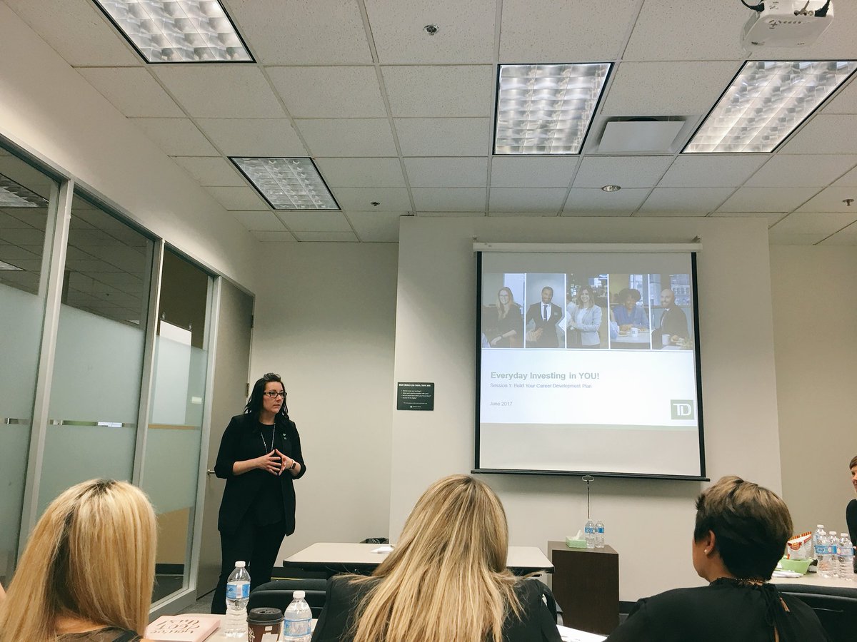 Excited to be the part of #TDWomenInLeadership training and honoured to work with such a a talented group of female leaders! Thanks, <a href="/CarlaBWilson/">Carla Wilson</a> and <a href="/courtney_grdn/">Courtney Gordon</a> for hosting the 1st session and  <a href="/bird_kelli/">Kelli Bird</a> for the opportunity! #inspiring @HeatherWagnerTD <a href="/74deck/">Brenda Hore</a> <a href="/bird_kelli/">Kelli Bird</a>