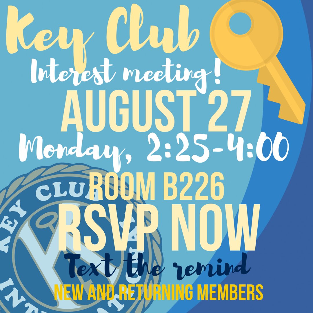 BlakeHSKeyClub tweet picture