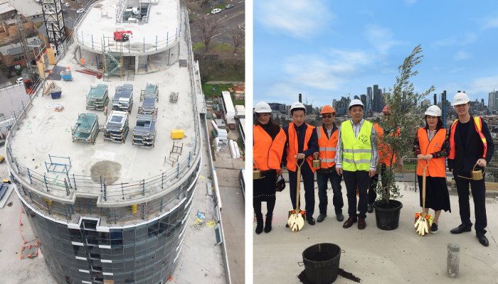 BuchanGroup's tweet photo. As one of the most active architects with several mixed-use developments under construction, we were excited to participate in the top-out ceremony celebrating Arden Gardens - part retail, part residential and part commercial. https://t.co/kj7zbvPDsU . https://t.co/MlUk30XoKo