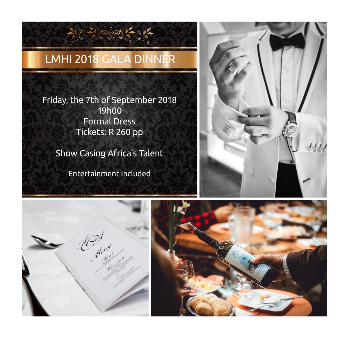 Block off your calendar for the evening of 7 September 2018, when organisers of the 73rd LMHI Homoeopathic Congress will host a formal gala dinner at the CTICC, only 20$ per person. goo.gl/gfpTLL  #LMHI2018 #CapeTown #LIGA