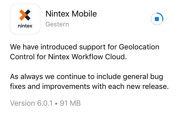 adrianritter's tweet image. Nice! #nintexmobile supports #Geolocation for #nintexworkflowcloud