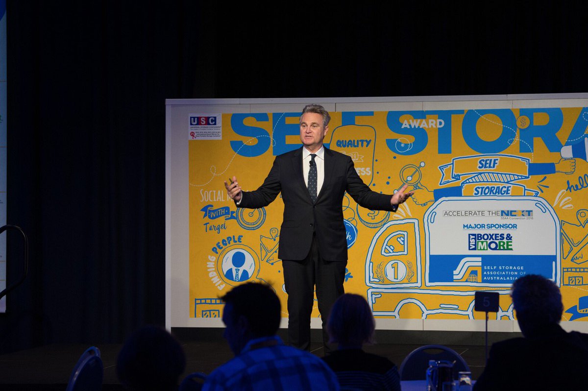 BernardSalt's tweet photo. Speaking to the storage industry in Brisbane today. The demographic graphic settings are positive. Strong population growth. Houses to apartments shift. Culture of minimalism. Baby boomers looking to downsize. Strong SME growth requiring off-site storage. #ssaa2018 https://t.co/Ysm74elUqn