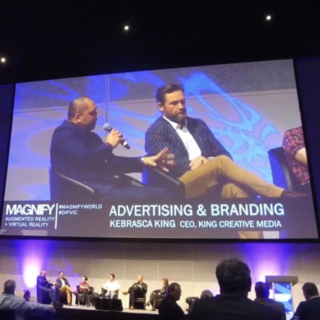 kingcreativem's tweet photo. Our company director @kebrascaking sharing his thoughts around the future of AR & VR @magnifyworld.
.
.
#vr #ar #augmentedreality #virtualreality #vrbox #creativetalk #ASKKB #kingcreative #virtualreality #speaking #mainstage #magnifyworld #truth #igers #guys #girlsOur compan… https://t.co/Ll019r0y8F