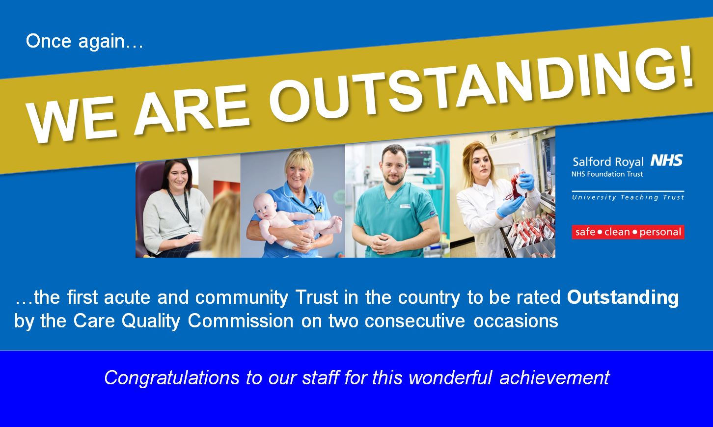 Salford Care Organisation on Twitter "We are OUTSTANDING! Salford