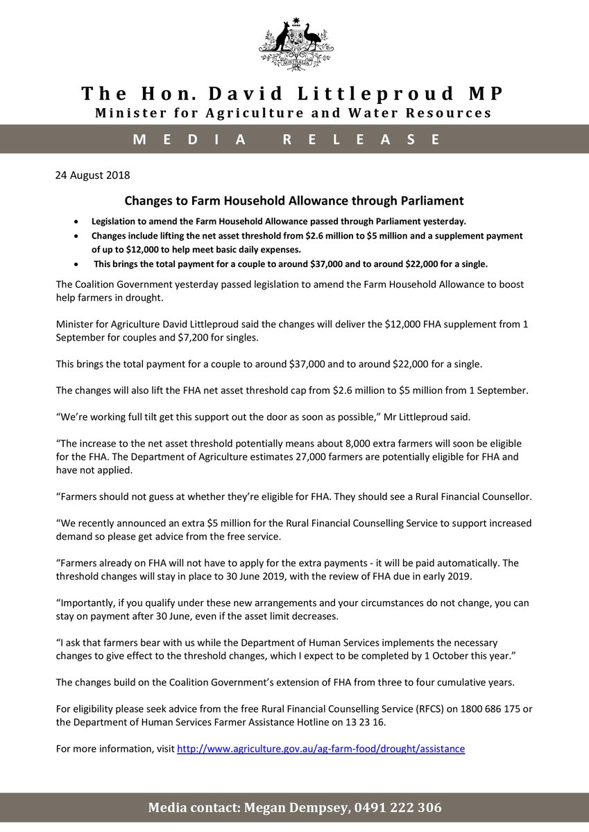 David Littleproud MP (@d_littleproudmp) on Twitter photo 