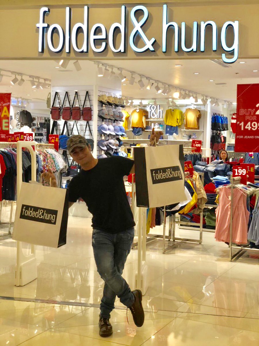 foldedandhungph's tweet photo. #FHSpotted: JM De Guzman joins our family! β€οΈ Thanks for dropping by f&h Trinoma Branch!
Visit https://t.co/TxE1RWaqUm for latest styles!
#WeAreFoldedAndHung #FHNewArrivals https://t.co/ERfg77KJt2