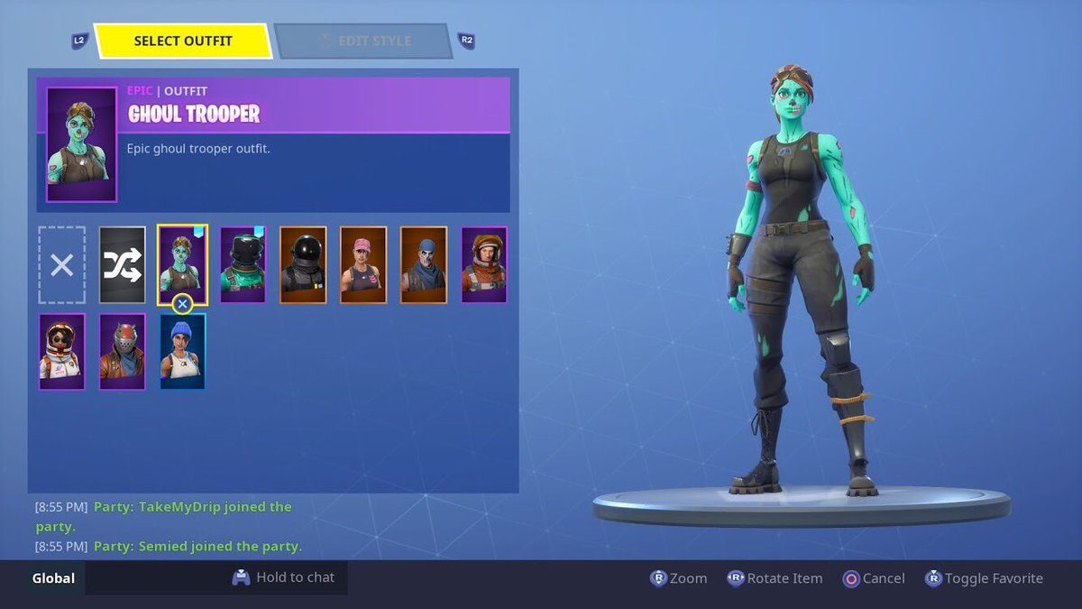 Arculents On Twitter Trading Selling Ghoul Trooper Fortnite