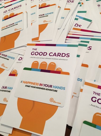 KindnessPodcast's tweet photo. In just ONE WEEK the Kindness Podcast is back to share more stories of inspiration! Our first guest? Corey Harnish from @TheGood_Cards ! Be sure to pick some cards up in the Athens, Ohio area to start your kindness adventure! #athensiskind https://t.co/CjZ57HDcSc