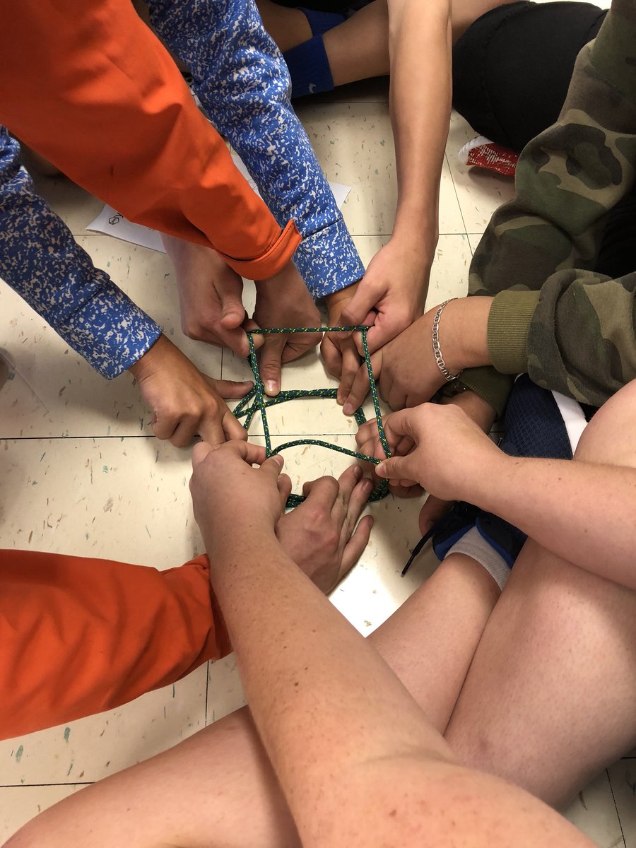 mwm1105's tweet photo. Using mathematical thinking while problem solving and team building with geometric shapes.  #averyschools #cranberry https://t.co/L4NL0fSpjt