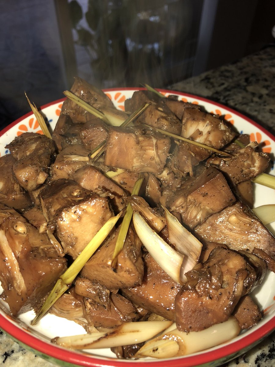 infinite on Twitter "jackfruit adobo with lemon grass 🇵🇭 the filipina in me is thriving rn🔥…