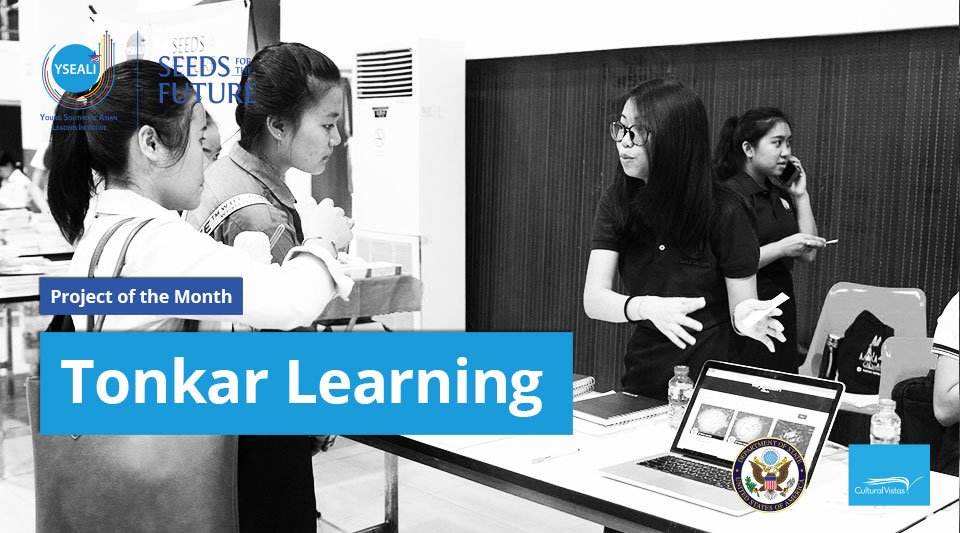 YSEALISeeds's tweet photo. Learn more about #PofM Tonkar Learning in this @YSEALI profile on their project ➡️ https://t.co/MaCHV30vOa https://t.co/9o3fq1ew3s
